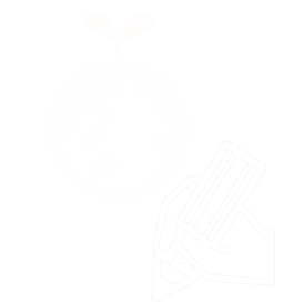 地球アイコンと勉強アイコン